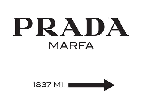 prada marfa logo